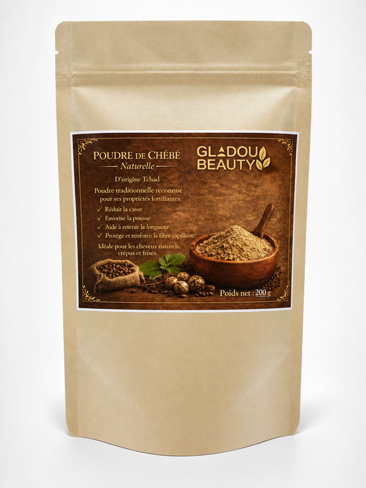 Poudre de Chébé Naturelle – Gladou Beauty